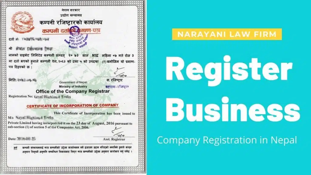 Register Company in nepal