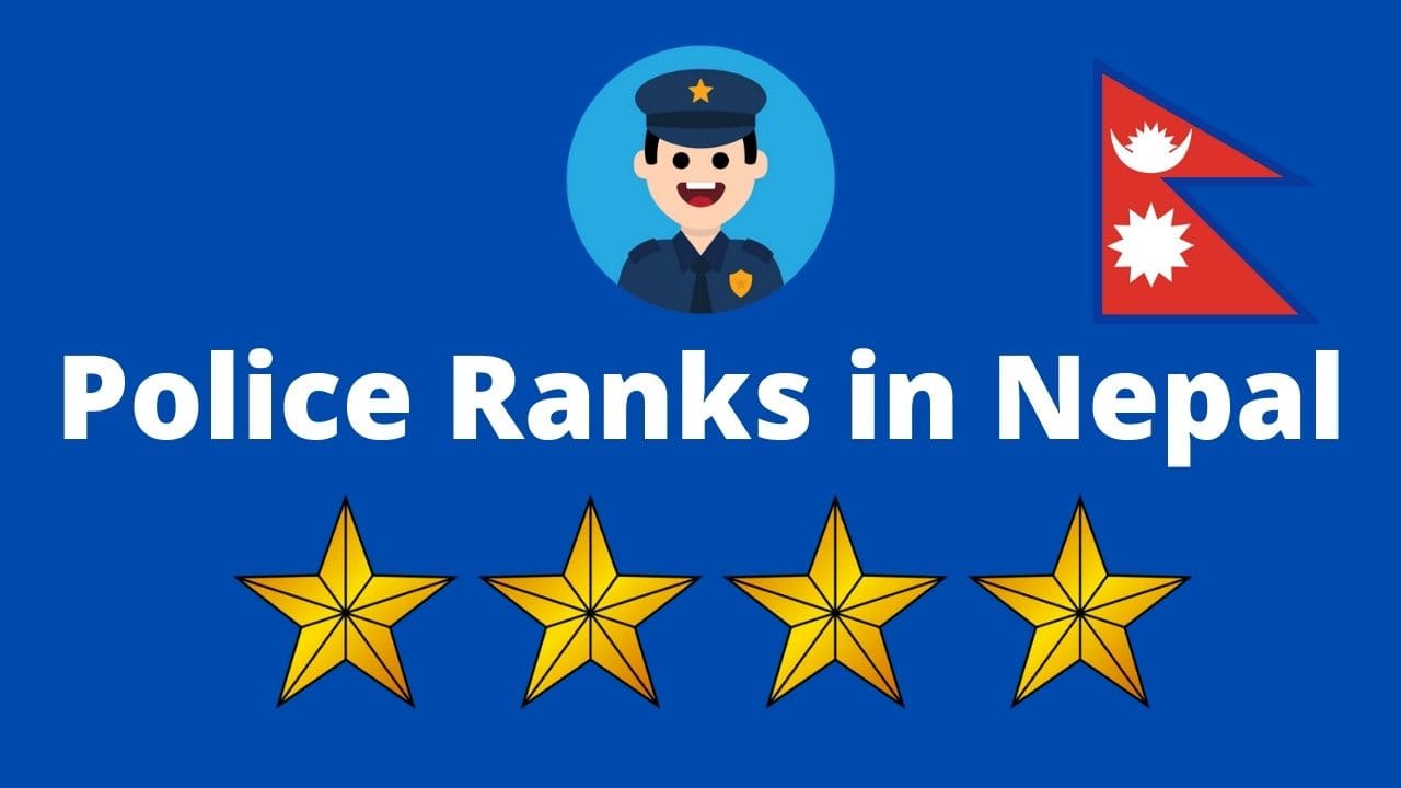 Police Ranks in Nepal | Nepal Police Rankings with Insignia